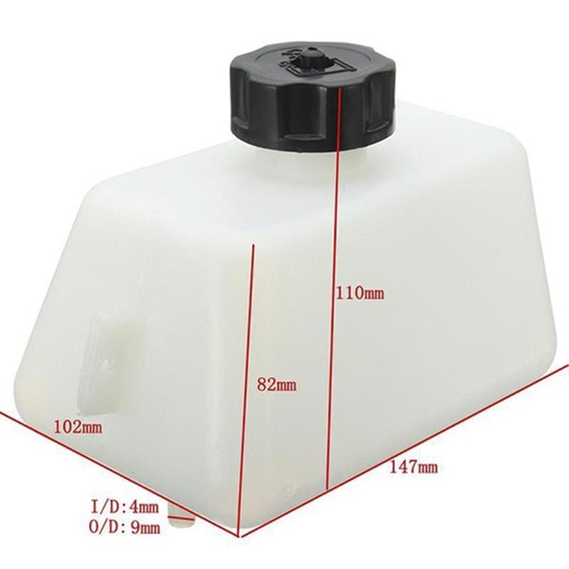 Bình xăng xe máy bằng nhựa dung tích 1l