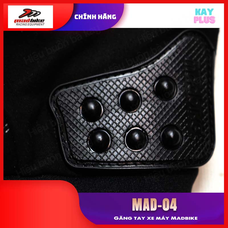 Găng tay xe máy Madbike MAD-04 (Đen)