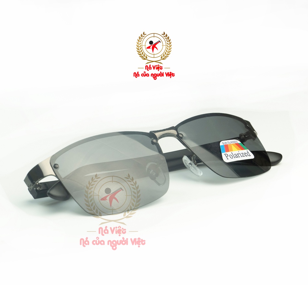 [KHM] Kính phân cực, kính râm hỗ trợ chống lóa hạn chế tia UV, dùng đi câu cá chống lóa khi nhìn xuống nước.
