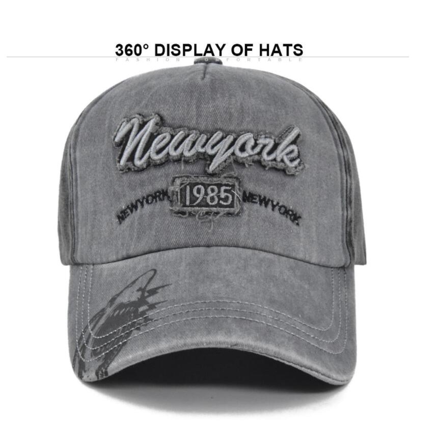Mũ Lưỡi Trai Thể Thao In Hình Cá Mập New York Thời Trang Thường Ngày Cho Nam Và Nữ