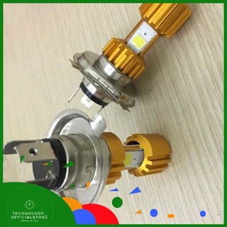 [Freeship 150k] ĐÈN PHA XE MÁY LED 2000LM CHÂN H4  SIÊU SÁNG