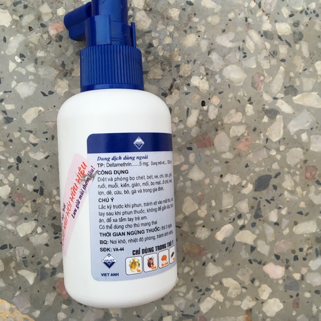 VIATOX đặc trị ve,ghẻ,rận,bọ chét,ruồi... Diệt sạch ngoại kí sinh trùng trênchó mèo