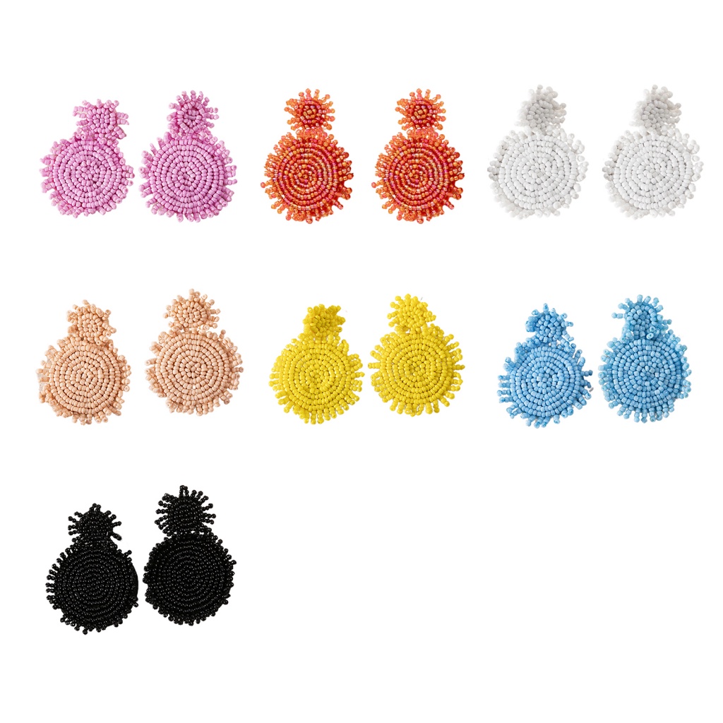 [Ts] Khuyên Tai Treo Trang Sức Treo Hạt Không Biến Dạng Chống Biến Dạng Cho Nữ