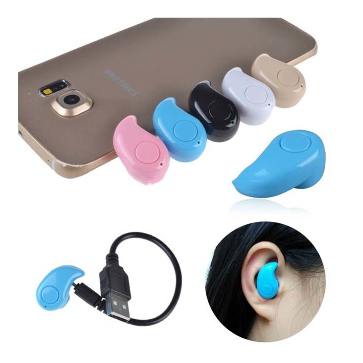 [ SỐC ] Tai nghe bluetooth S530 mini hình giot nước nhét tai có míc đàm thoại 2 chiều | BigBuy360 - bigbuy360.vn