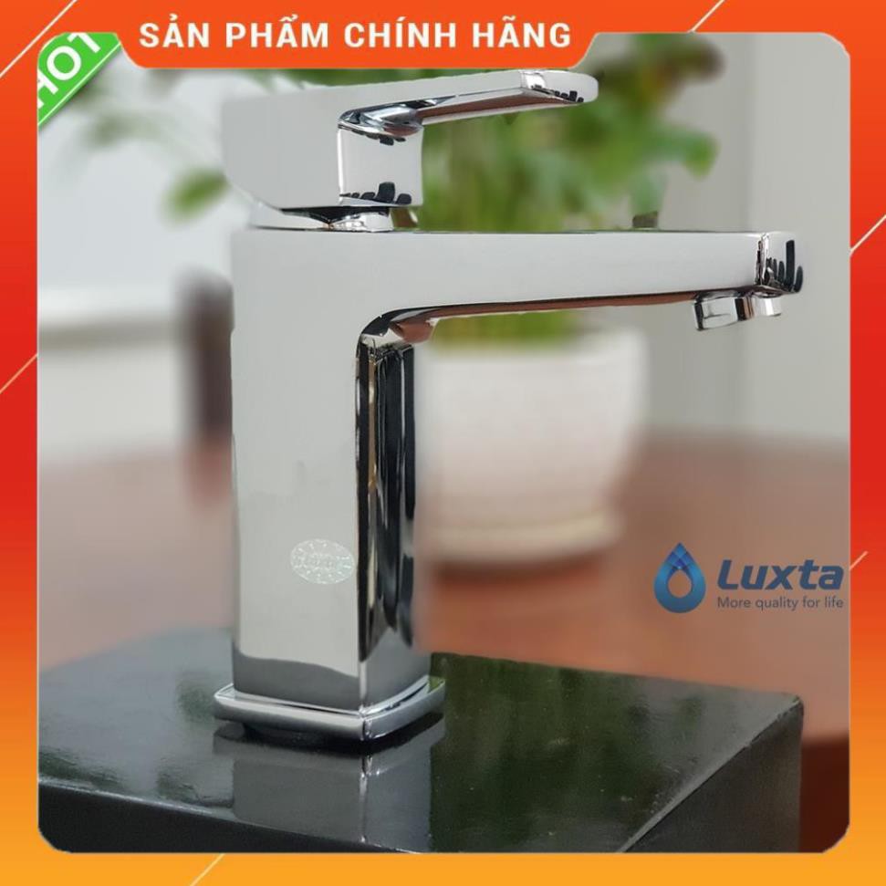 Vòi LAVABO nóng lạnh Luxta L1225 tặng 2 dây cấp, bảo hành 5 năm