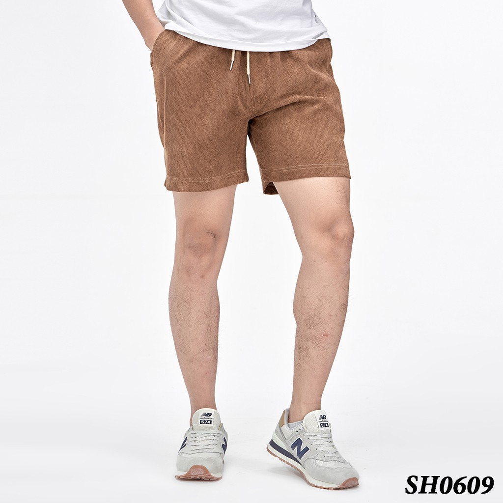 Quần Sooc Nam ROUGH Chất Nhung Tăm Dáng Short Ngắn Ulzzang Hàn Quốc Trẻ Trung, Cá Tính - HÀNG MỚI VỀ