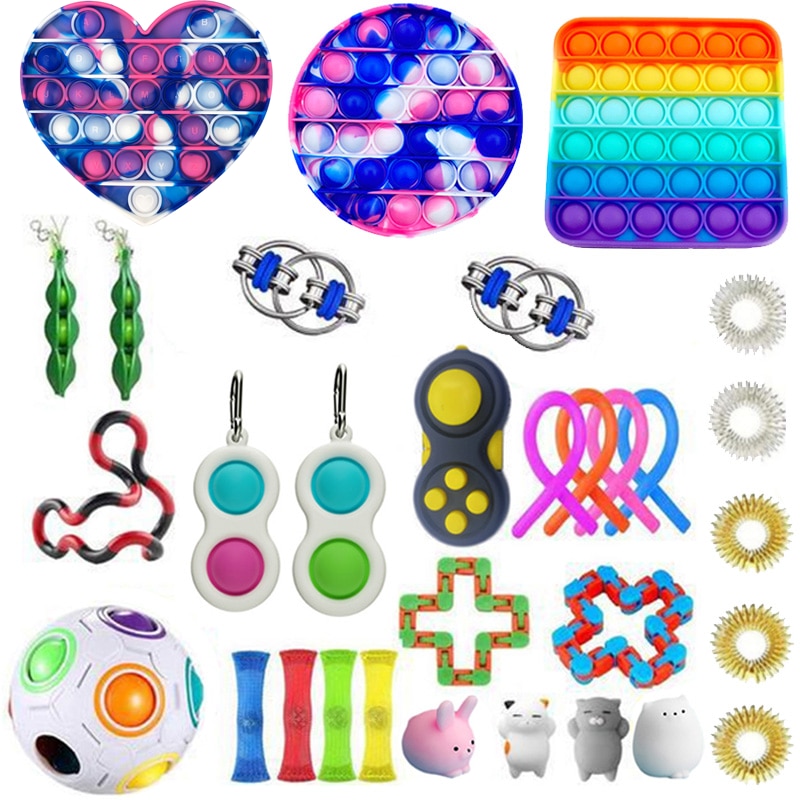 Set 1/ 2 đồ chơi cầm tay giải tỏa căng thẳng