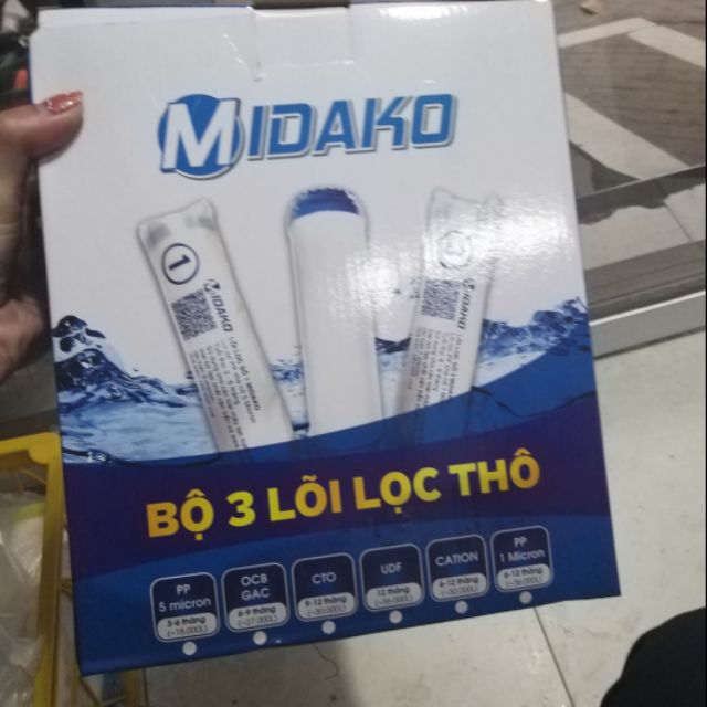 Bộ quả lọc nước  MIDAKO