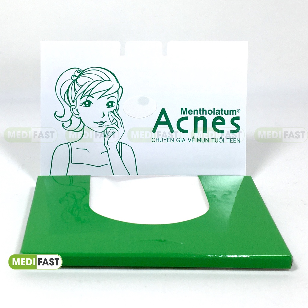 Giấy thấm dầu Acnes - Chính hãng từ Rohto - Kiểm soát nhờn, ngăn ngừa mụn, thông thoáng lỗ chân lông
