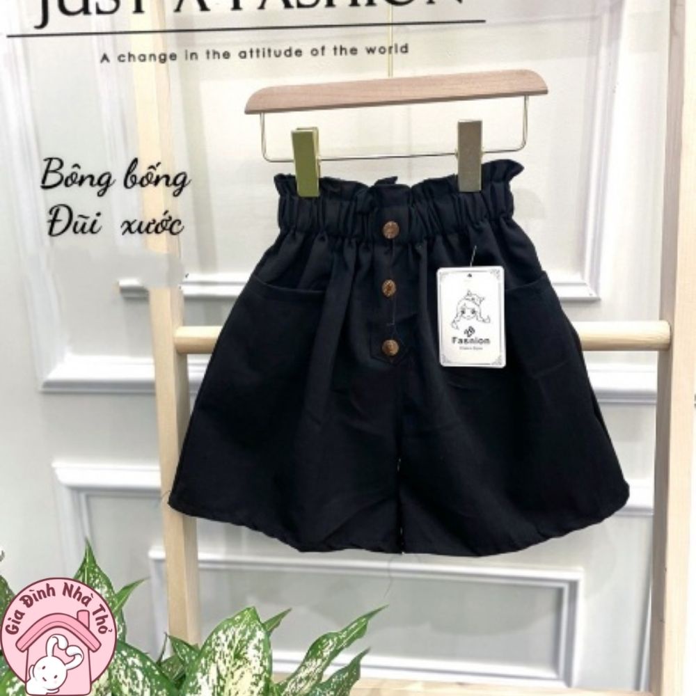 18-26kg Quần đùi sooc đũi cho bé gái size đại