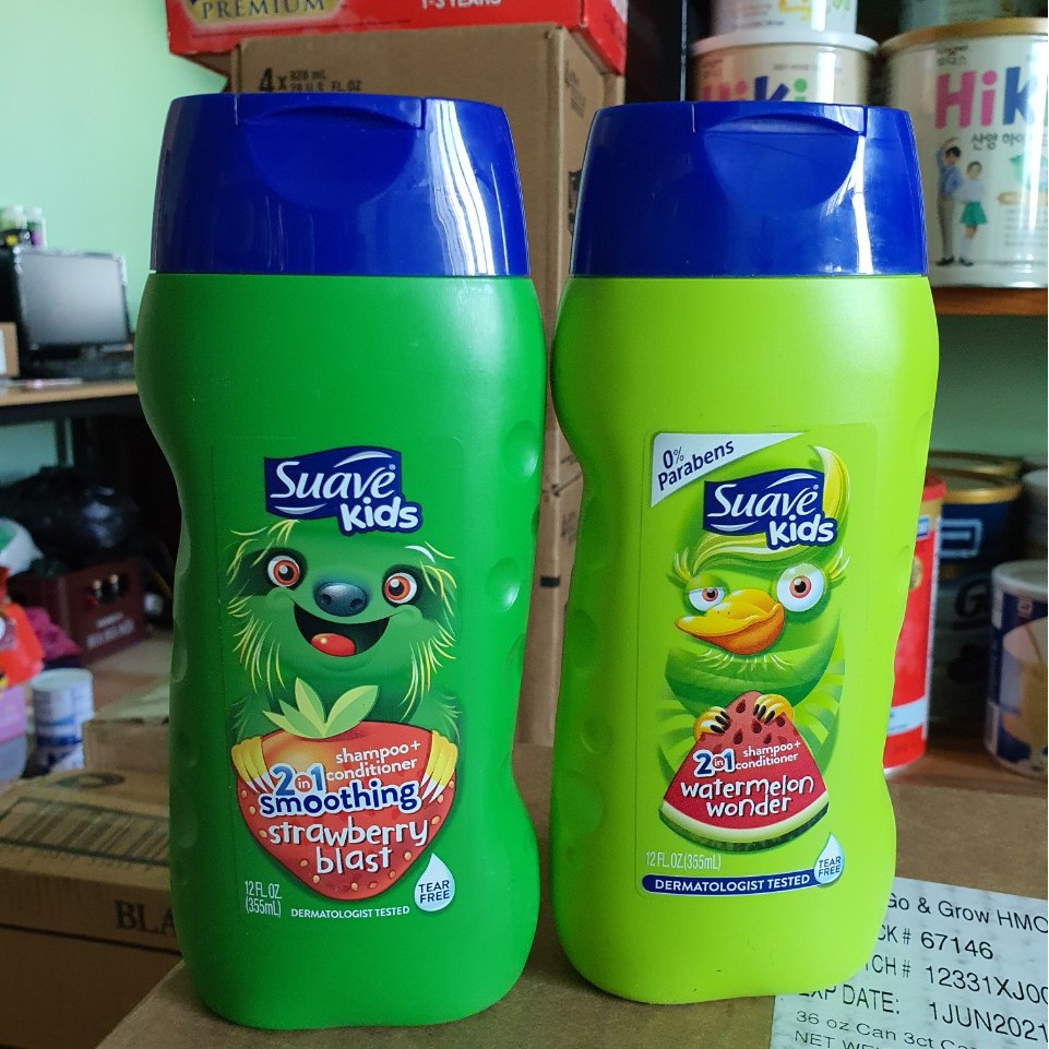 Sữa tắm gội cho bé Suave kids 532ml - 828ml - 1180ml