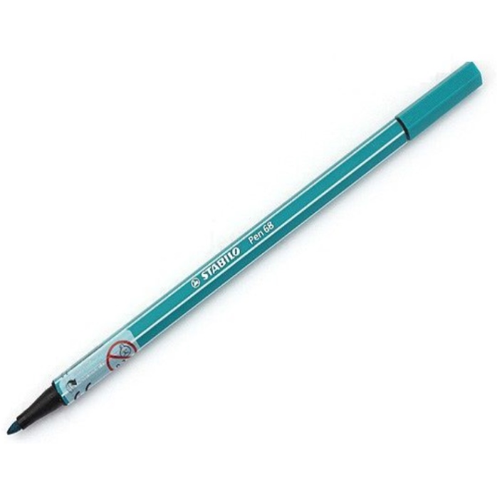 Combo 4 bút lông màu Stabilo Pen 68 Marker – 1.0mm – Turquoise Colors