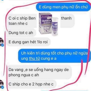 TAS9 Men vi sinh Optibac Tím