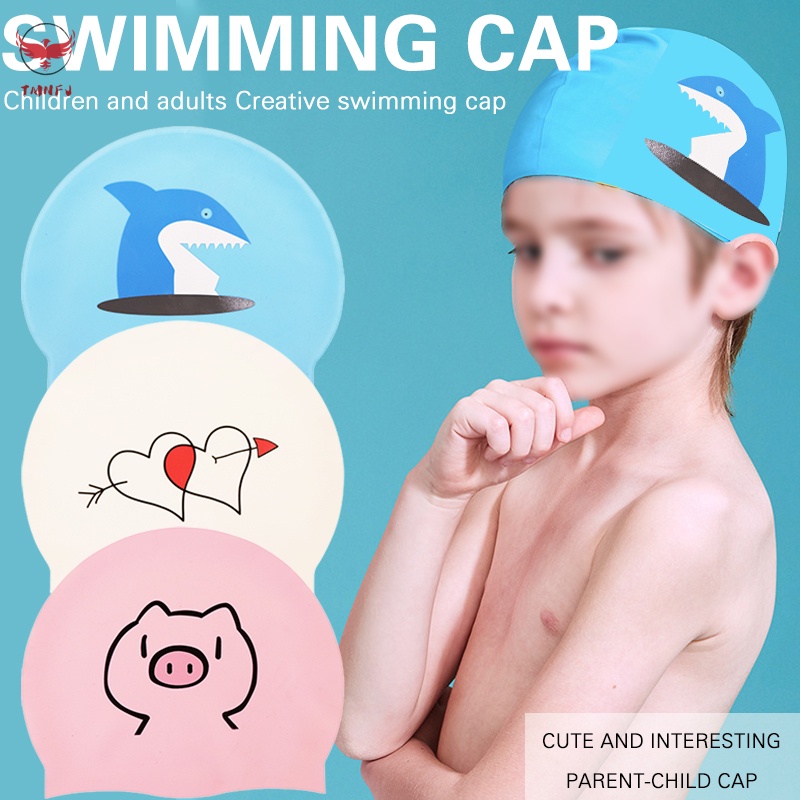 Mũ Bơi Silicone Chống Nước Linh Hoạt Tiện Dụng Cho Người Lớn Và Trẻ Em