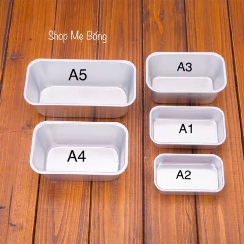 KHUÔN LOAF BÁNH MÌ NHÔM ĐÚC A1-A2-A3-A4-A5 [LOẠI ĐẸP]