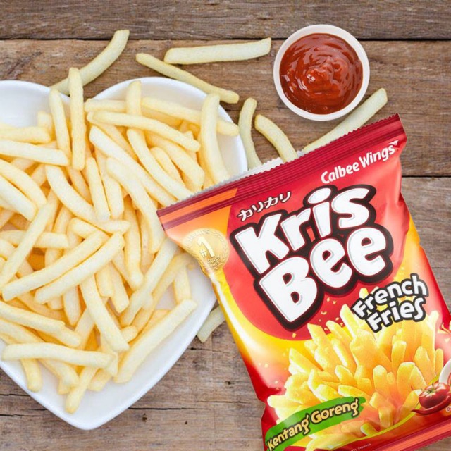 [HOT] Snack khoai tây KrisBee French Fries / Potabee siêu ngon - Indonesia