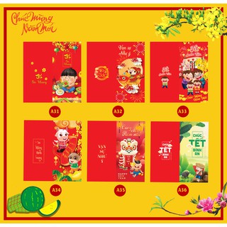 2000 bao lì xì 2021 khách đã chọn mẫu