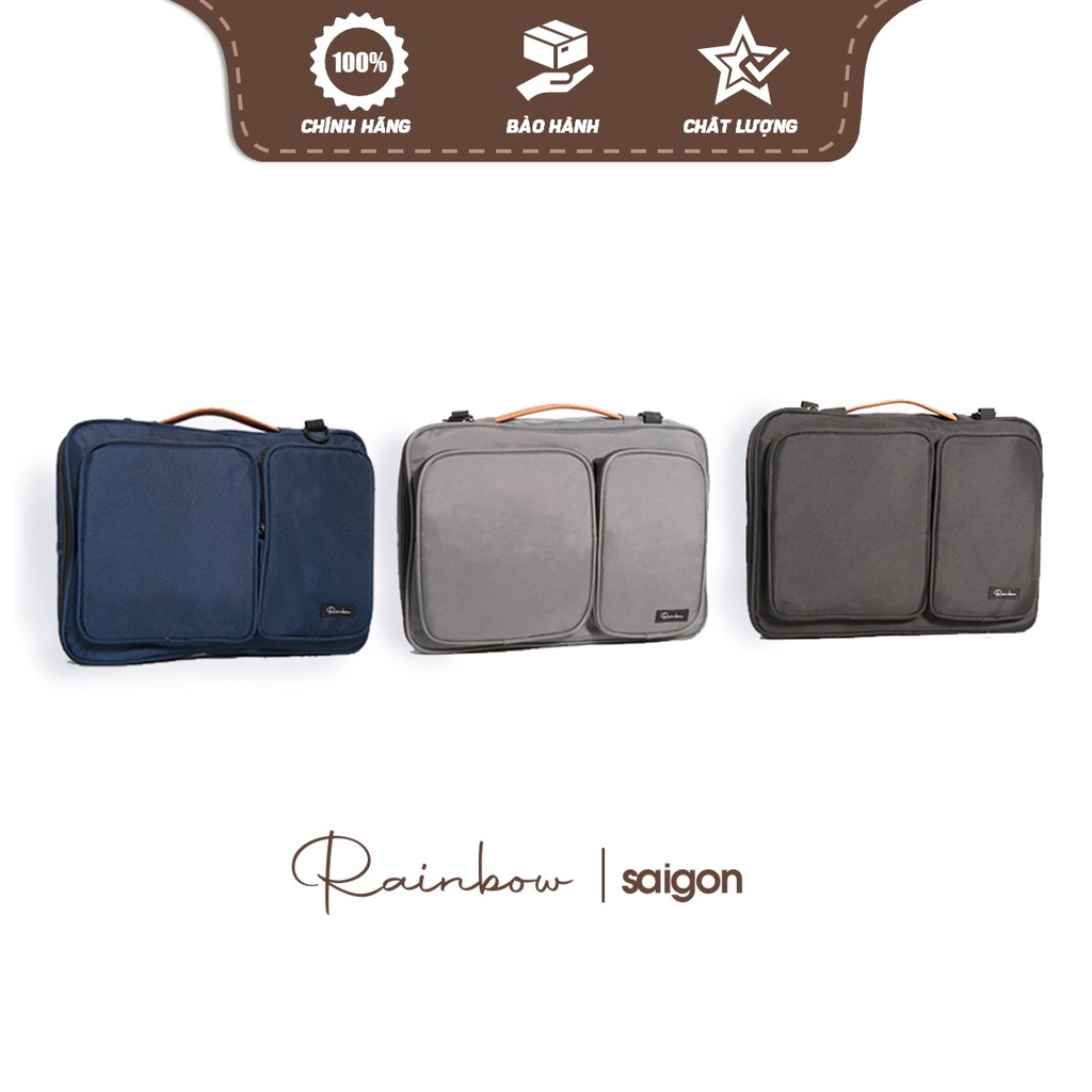 Túi laptop Macbook chống sốc chống nước bảo vệ thân máy kích thước lơn 14 - 15.6 inch - chính hàng Rainbow | Macbook 001