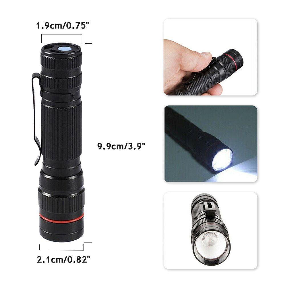 Đèn Pin Mini Siêu Sáng Tiện Dụng Mang Theo Du Lịch Cắm Trại