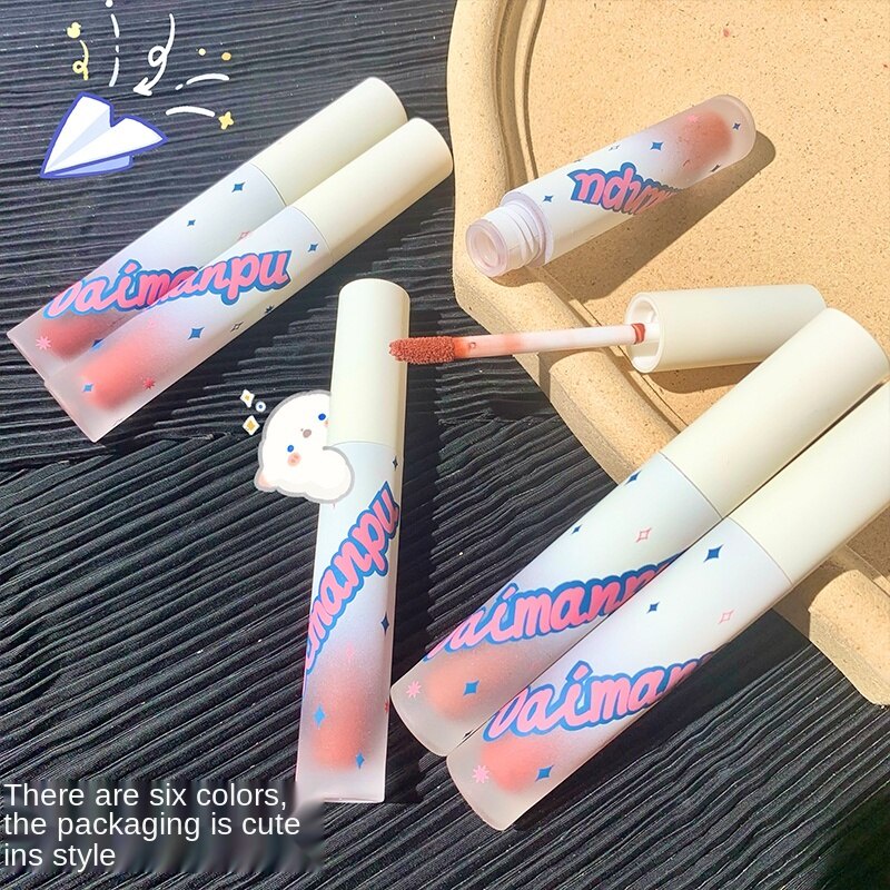 [Hàng mới về] Son kem DAIMANPU màu lì mịn như nhung kháng nước chất lượng cao | BigBuy360 - bigbuy360.vn