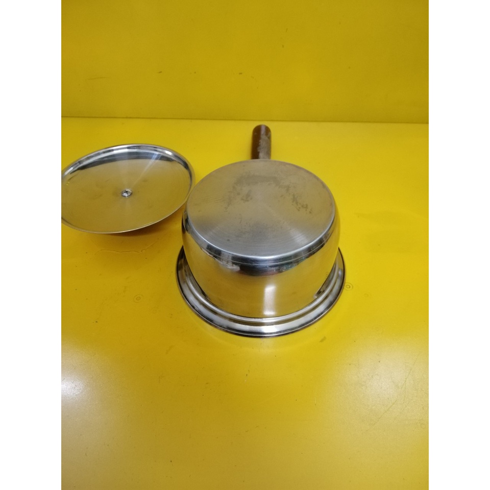 Quánh inox nội địa Nhật, size 18cm, cao 9cm (mã 785), Dùng được bếp từ