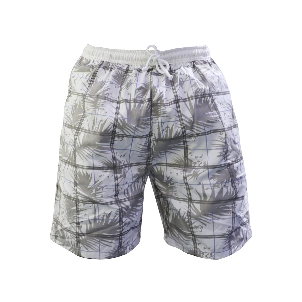 Quần short nam phối lưng thun, quần short nam lưng phối Hometex