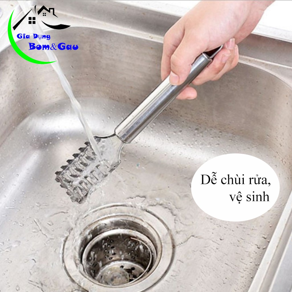 Dụng cụ đánh vẩy cá nhanh, tiện ích, chuyên nghiệp bằng thép chống gỉ an toàn sử dụng.