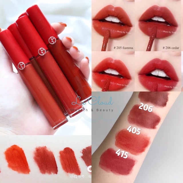 Son Kem Lì GIORGIO ARMANI Lip Maestro 214/200/205/206/405/415/