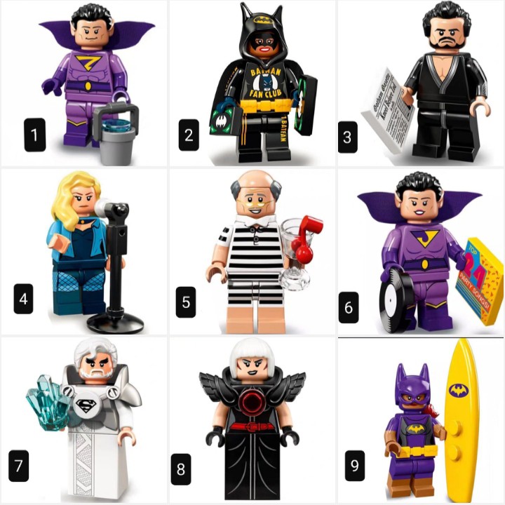 MÔ HÌNH MINIFIGURES DOCTOR FATE & BLACK ADAM