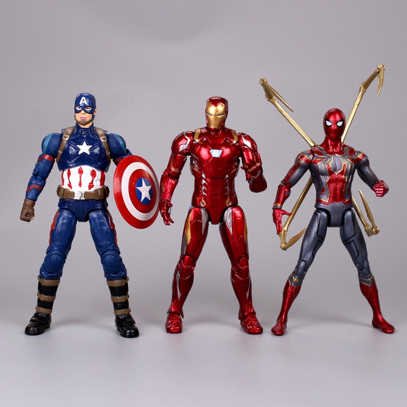 Mô Hình Captain America Gundam Figure Marvel Avengers