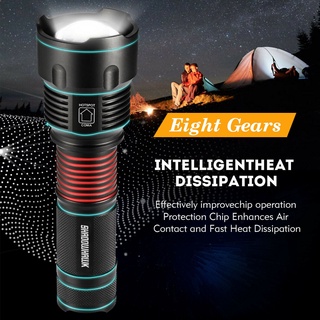 Đèn Pin Siêu Sáng 80000lm Cổng Sạc USB
