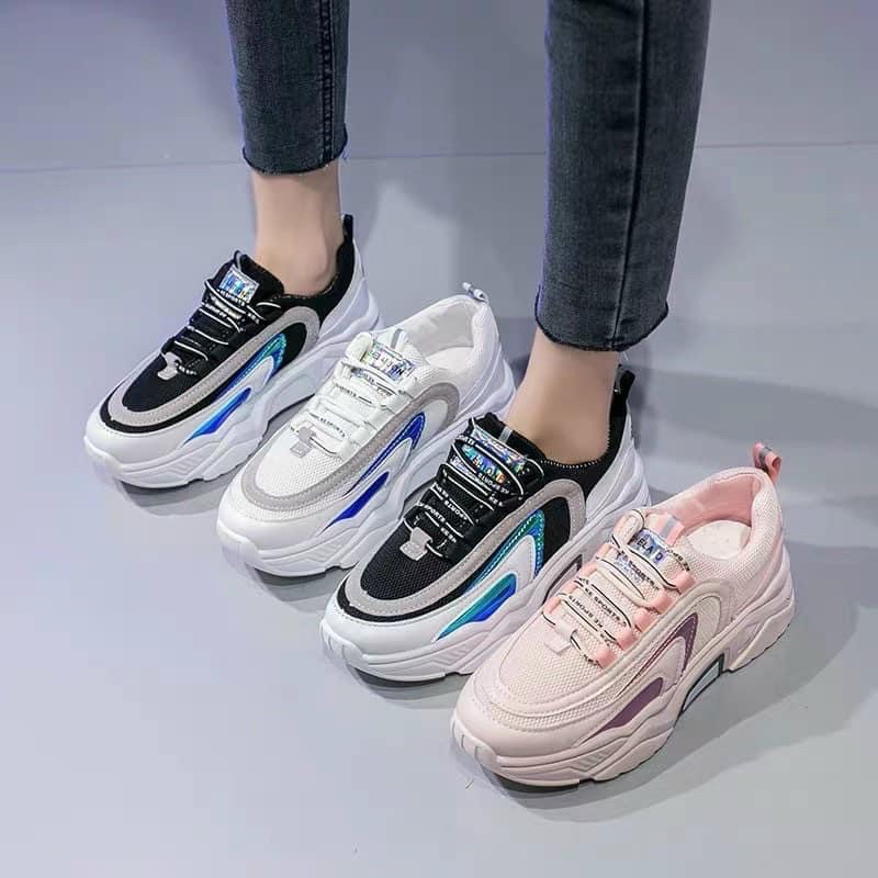 Giày thể thao SNEAKER ULZZANG, siêu nhẹ, ảnh thật, bao đẹp