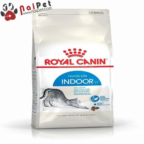 Thức Ăn Hạt Cho Mèo Trưởng Thành Sống Trong Nhà Home Life Indoor 27 Royal Canin 2kg