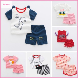 [VẢI CAO CÂP] Bộ Cộc tay cho Bé Trai Bé Gái chất Cotton mềm mịn mẫu Quần áo trẻ em dễ thương mùa hè từ 8-18kg