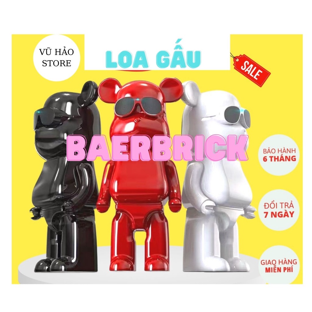 Loa Bluetooth Gấu Baerbrick. Mẫu mới 2022
