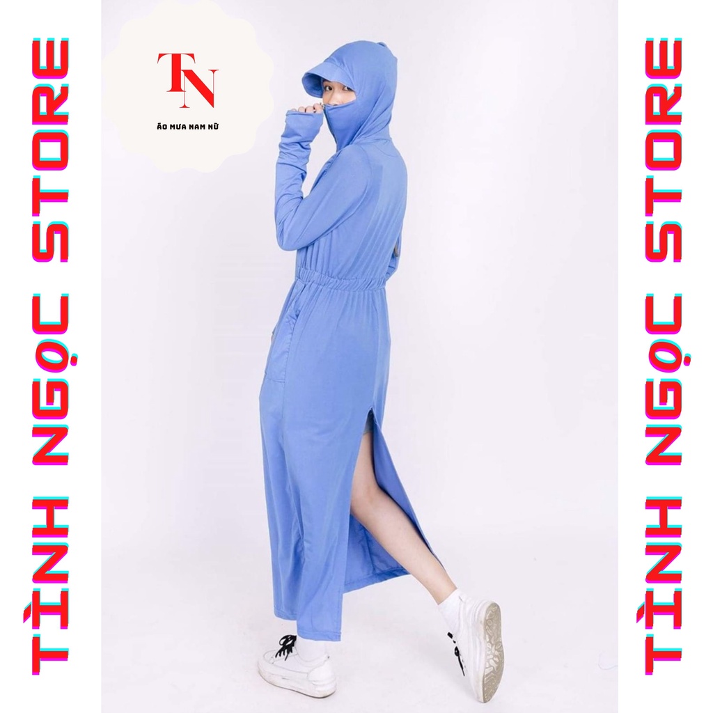 Áo khoác chống nắng nữ cao cấp, áo chống nắng nữ toàn thân chất vải thun siêu thoáng, chống tia UV - Tình Ngọc Store