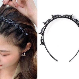 bờm kẹp tóc đính đá thời trang