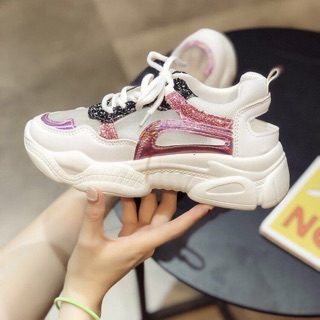 Giầy sneakers phủ kim tuyến/ giầy tt nữ
