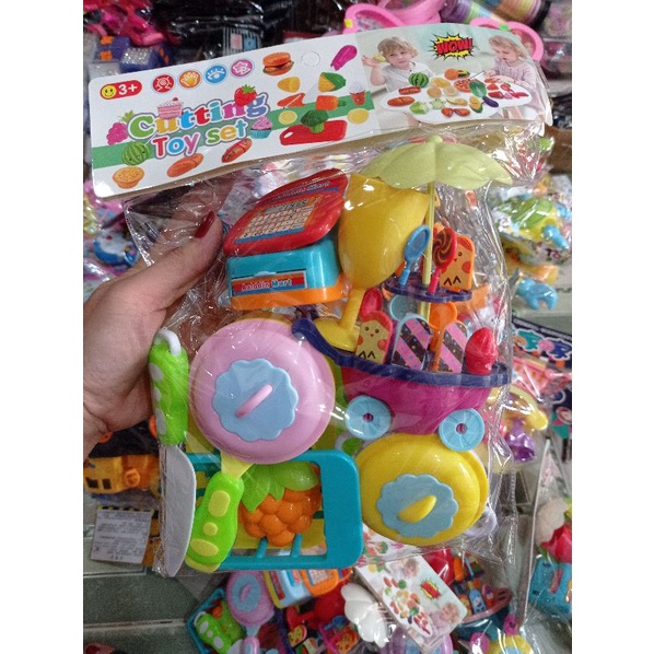Đồ chơi bé gái, nấu ăn, cắt bánh Bộ cắt bánh cho bé gái