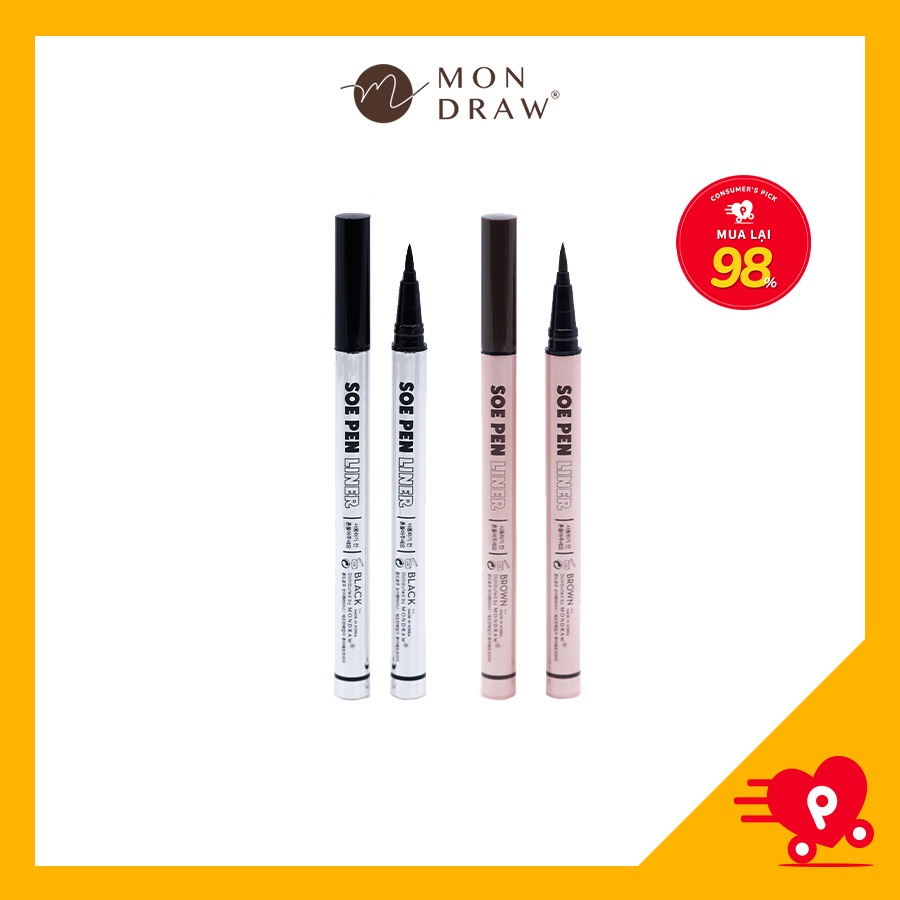 Bút kẻ mắt MONDRAW Soe Pen Liner