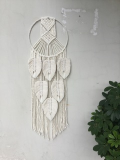 Vật treo tường macrame dreamcatcher