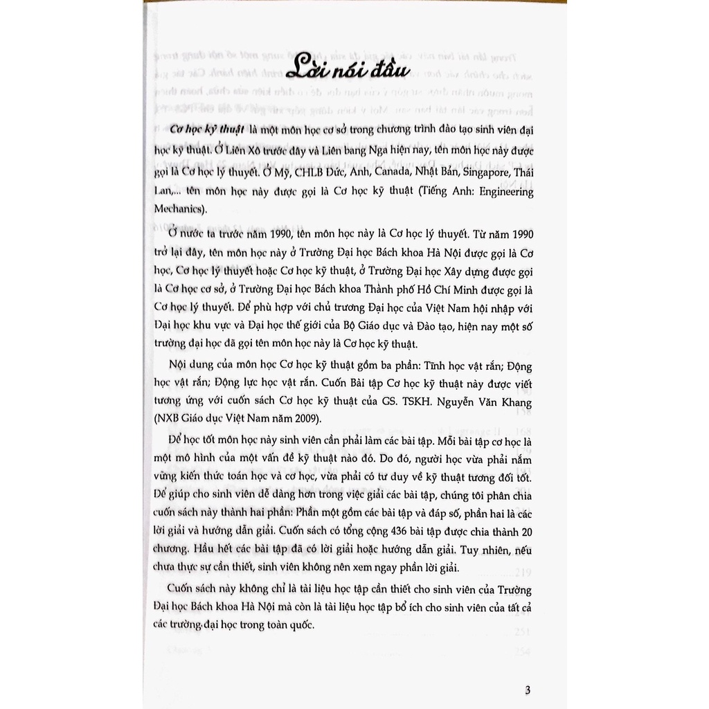 Sách - Bài Tập Cơ Học Kỹ Thuật