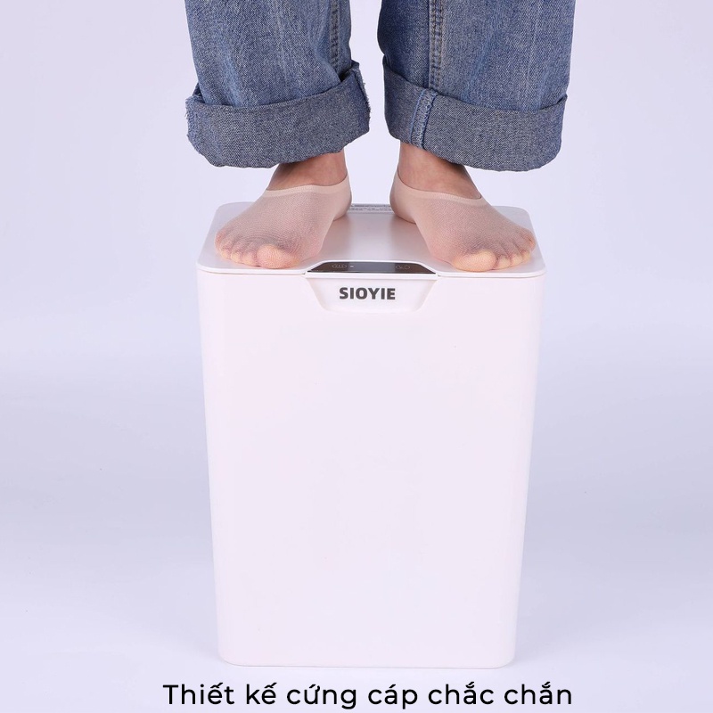 Thùng rác thông minh ĐỜI MỚI NHẤT, thùng rác cảm ứng có nắp đóng mở tự động