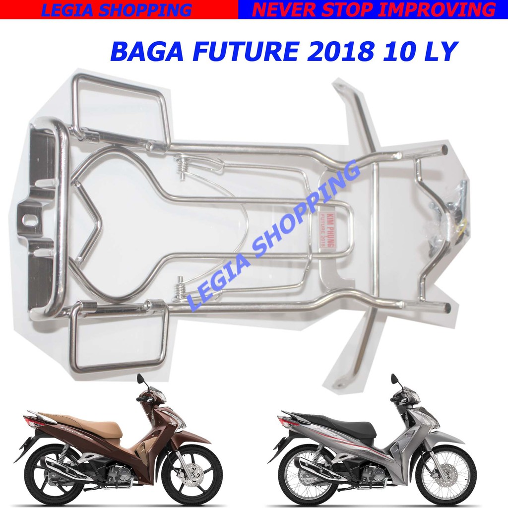 BAGA GIỮA HONDA FUTURE 2018-2020 (ĐỜI ĐÈN PHA LED)