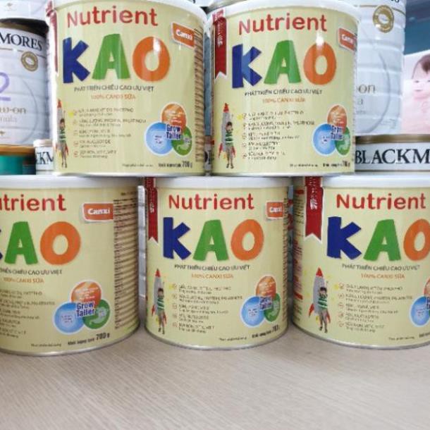 Combo 5 lon Sữa NUTRIENTKAO 700g (KAO - NUTRIENTKAO) DateT3.2022