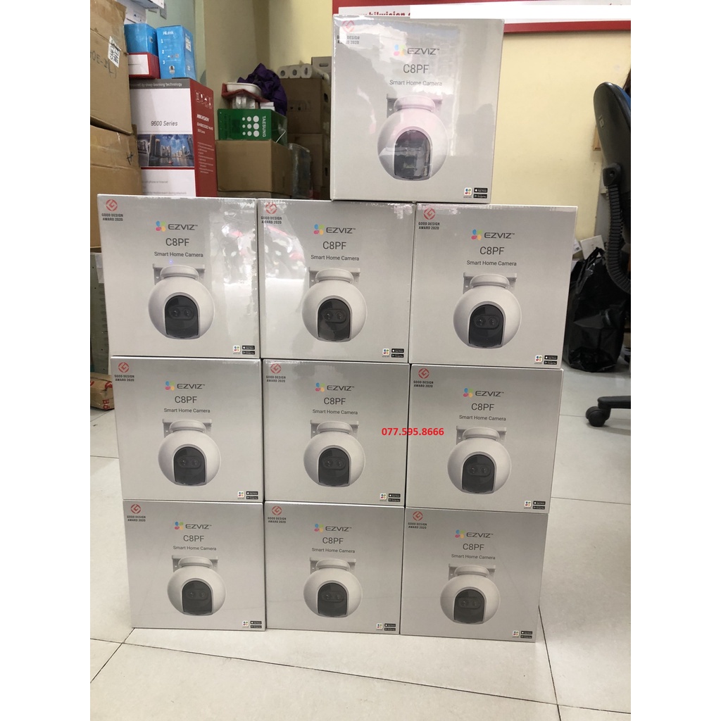 Camera IP Wifi EZVIZ C8PF ống kính kép PTZ, theo dõi và cảnh báo chuyển động | BigBuy360 - bigbuy360.vn