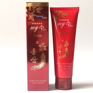 Sữa rửa mặt sâm hàn quốc chính hãng - sữa rửa mặt hồng sâm my gold - hn