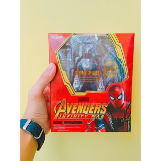 Mô hình Iron Spider Spider Man SHF Infinity War