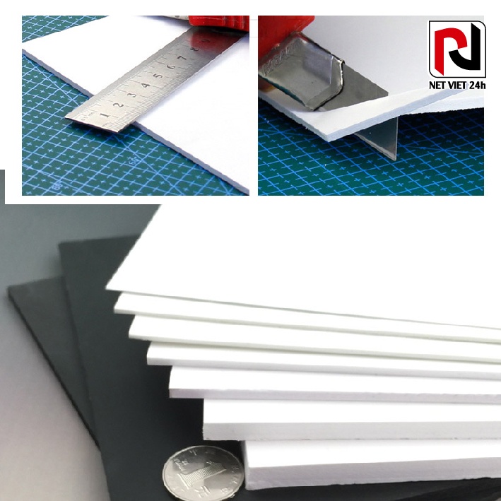 Bìa mô hình khổ 30x30, 30x40 2mm - 3mm - 5mm - 8mm - chỉ giao sl 5 tấm trở lên