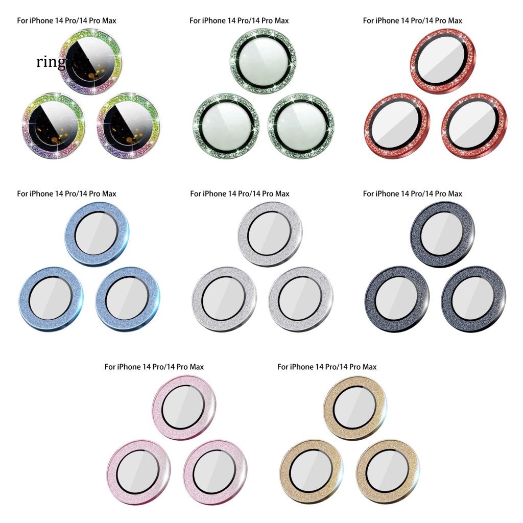 1 Bộ Kính Bảo Vệ Ống Kính Camera Điện Thoại Chống Va Đập